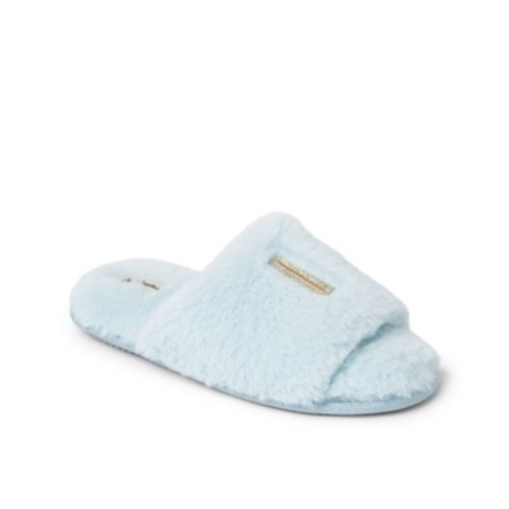 Dearfoams Womens Bridal I Do /‎ I Do Crew Giftable Slide Slipper Size M 7-8